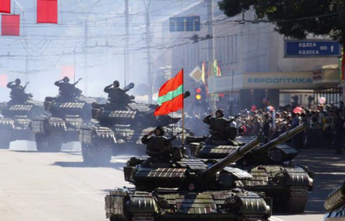 Trupele rusești din Transnistria. FOTO: Arhivă Adevărul