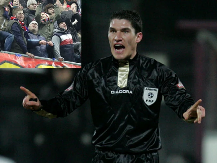 
    Unul din mesajele primite de Istvan Kovacs după partida de duminicăFoto Click  