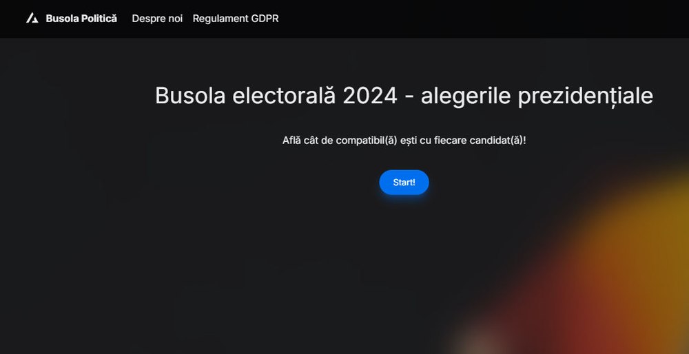 Ce este și cum funcționează busola electorală, aplicația care ne arată cât de compatibili suntem cu candidații la prezidențiale