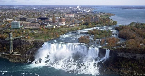 Cascada Niagara de pe partea americană a graniţei - Cascada Americană şi Vălul Miresei Foto dailymail co uk