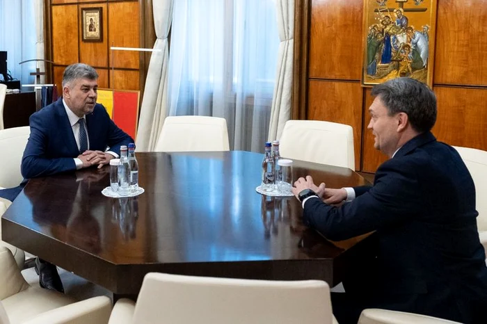  Marcel Ciolacu l-a felicitat pe Dorin Recean FOTO Facebook Guvernul României