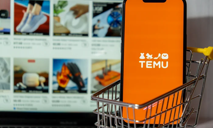 Magazin online Temu FOTO Shutterstock jpg
