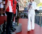 Charlene de Monaco, splendidă în alb la premierea Monaco E Prix