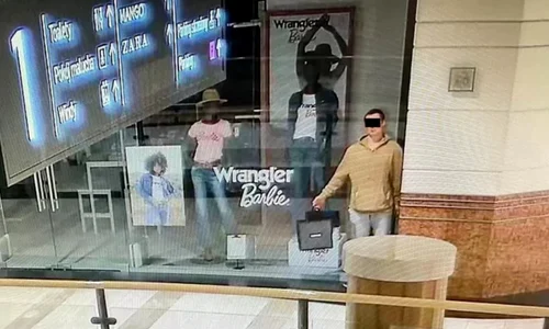 Barbat manechin Varșovia imagine poliție jpg