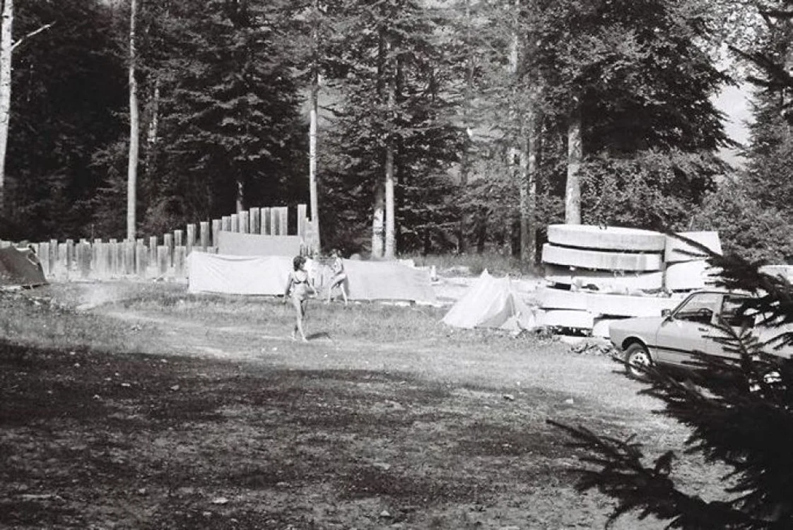 Sarmizegetusa Regia în anii 80 Foto Cornelius Ionescu