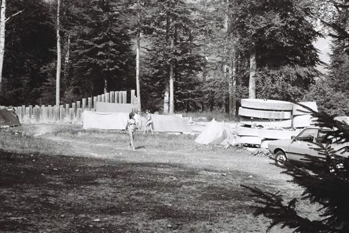 Sarmizegetusa Regia în anii 80 Foto Cornelius Ionescu