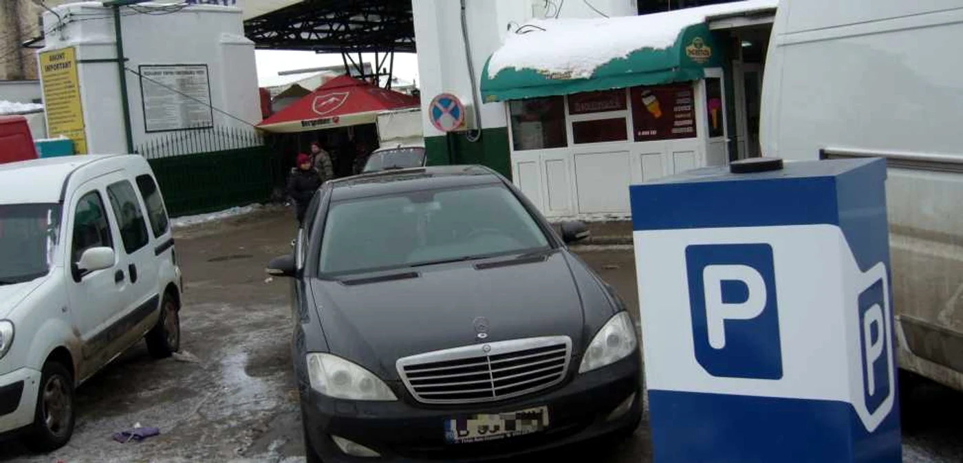 Automatele de parcare din Piaţa Centrală a municipiului Buzău