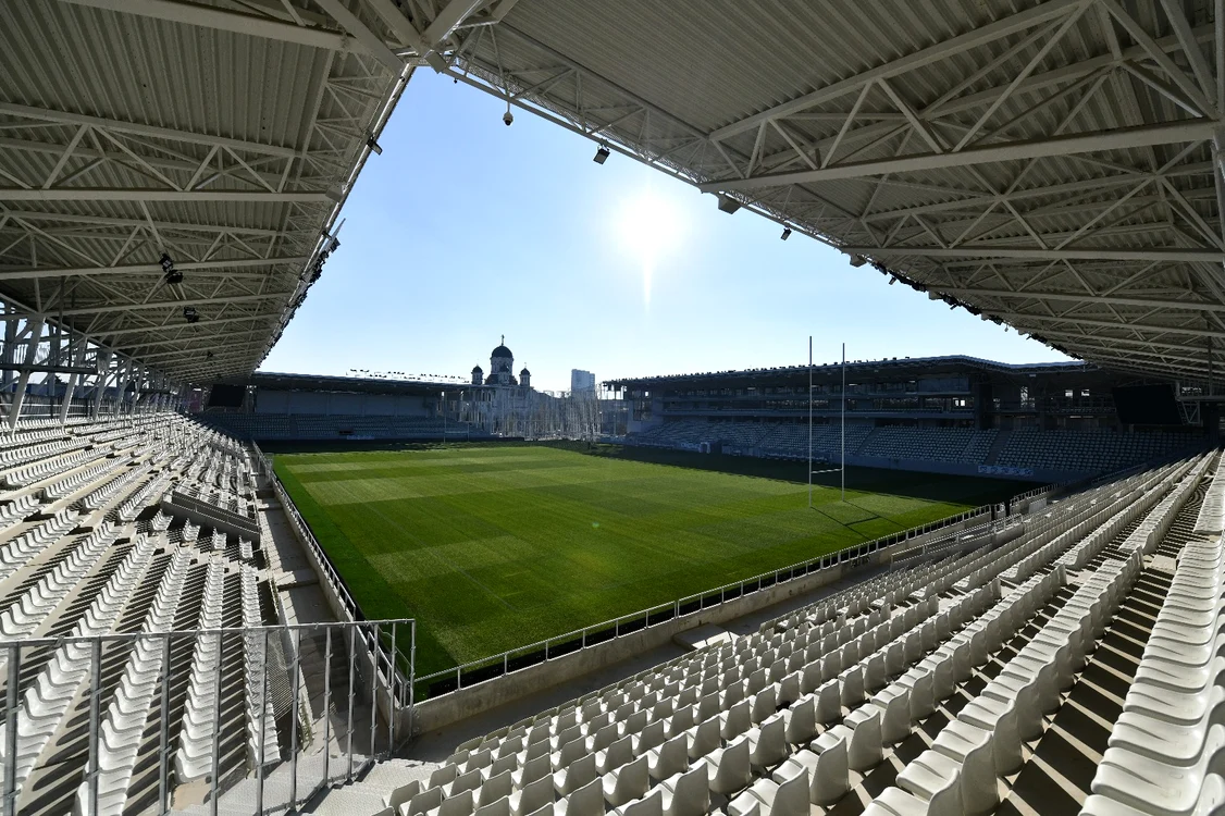 Arcul de Triumf nu va primi spectatori la meciurile de clasament din SuperLiga 2021Foto; FRF