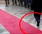 În ianuarie 2026 a mers paralel cu covorul roșu foto: captură video