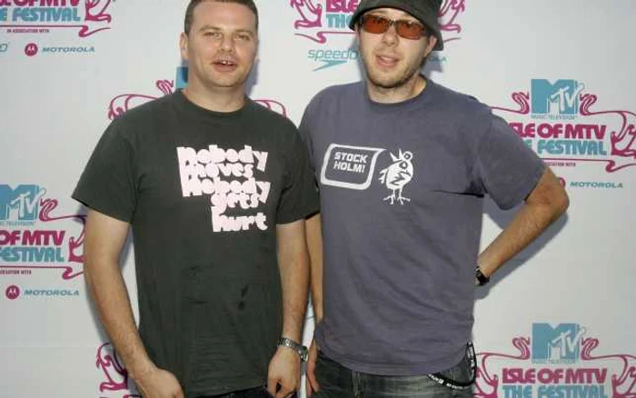 Thomas Owen Mostyn Rowlands şi Edmund John Simon formează The Chemical Brothers FOTO Guliver/Getty Images