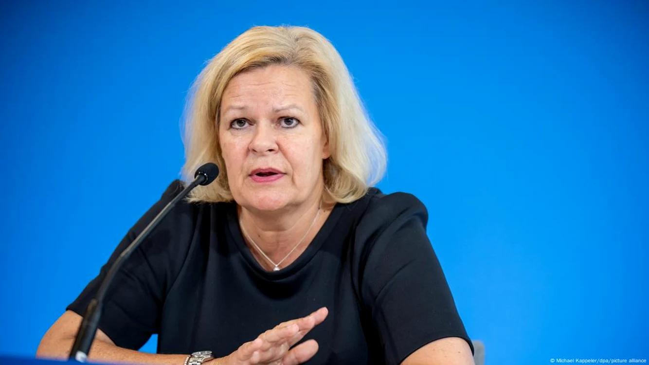 Ministra federală de Interne Nancy Faeser (SPD) vrea să combată imigrația ilegală