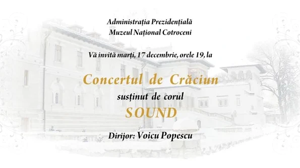 Concert de Crăciun la Muzeul Naţional Cotroceni jpeg