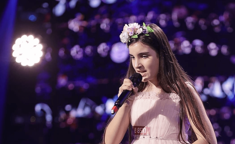 „Românii au talent“: cine e Sofia Corona, fetița cu glas de aur care a cântat pentru Papa VIDEO