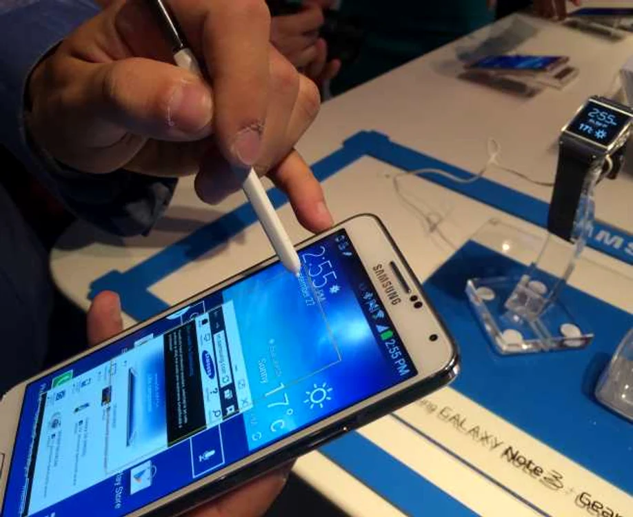 Samsung Galaxy Note 3 este cel mai puternic smartphone cu Android FOTO Octavian Palade/„Adevărul“