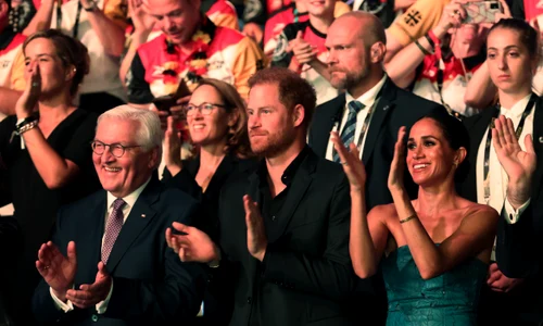 Harry și Meghan, închidere Invictus 2023, Getty (2) jpg