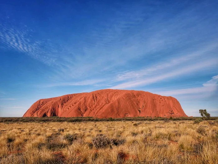 Uluru, cel mai mare monolit din lume FOTO Facebook