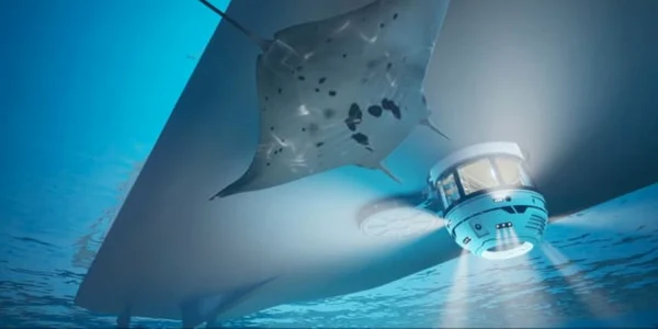 Firma britanică de proiectare Gresham Yacht Design a dezvăluit planul pentru o capsul submersibila Hidrosfera FOTO Gresham Yacht Design via CNN