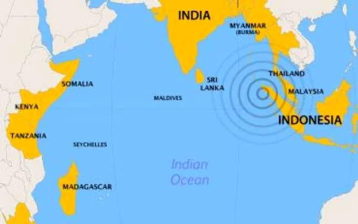 Cutremur cu magnitudinea de 6 grade în Oceanul Indian