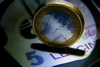 Bancnota bancnote moneda monede leu euro FOTO Shutterstock