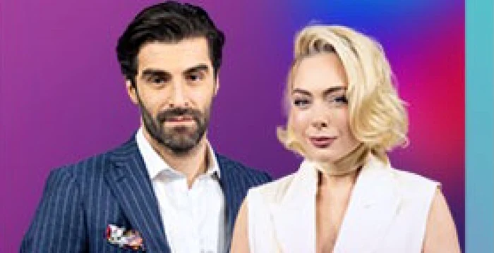 Giulia Nahmany și Daniel Nuță, prezentatori foto: Facebook 