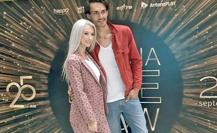 Andreea a strălucit, alături de George Burcea, la eveniment