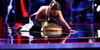  Cristina Bleandură, pe scena Vocea Romaniei FOTO: FB