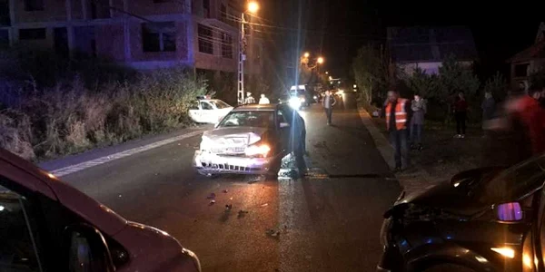 accident masina politiei