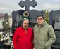 Maestrul Orchestrei Lăutarii de la Chișinău, Nicolae Botgros, cu fiul lui, Cornel