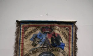 Steagul județului Dolj, din 1860 (© Cătălin Vînturici / Muzeul Olteniei)