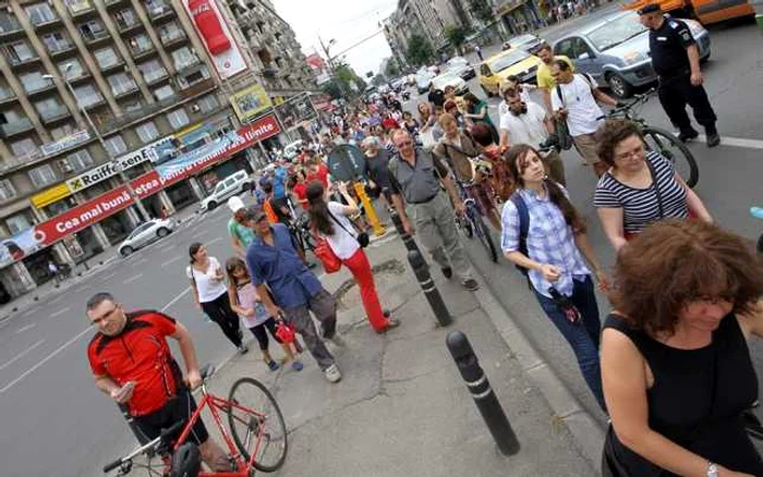 Participanţii se vor întâlni în Piaţa Victoriei