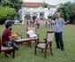 Proteste in Sri Lanka protestatari si politisti ocupa in continuare palatul prezidential 10 iulie 2022 FOTO EPA-EFE