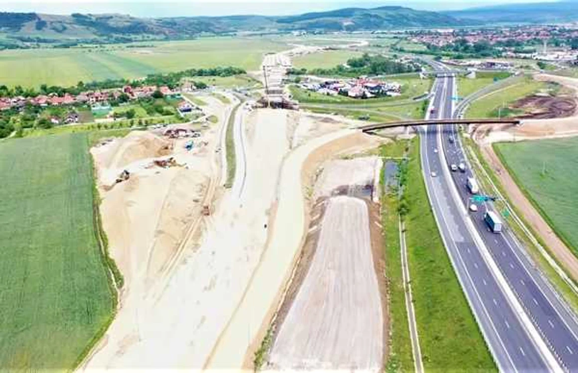santier autostrada alba