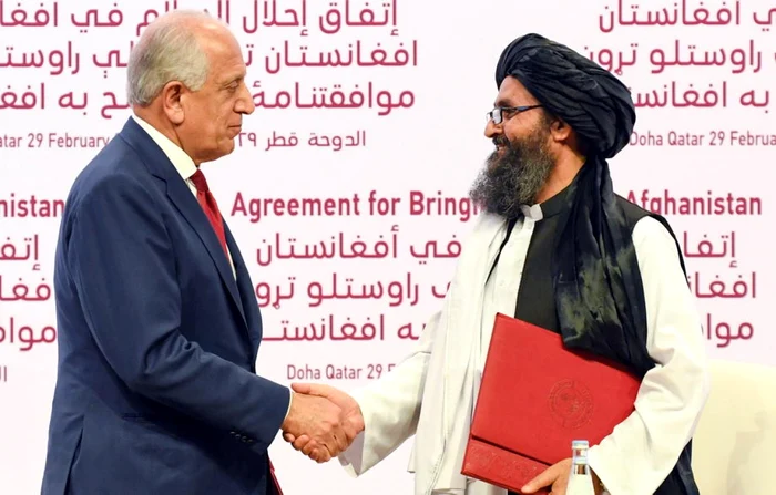 Zalmay Khalilzad Mullah Abdul Ghani Baradar