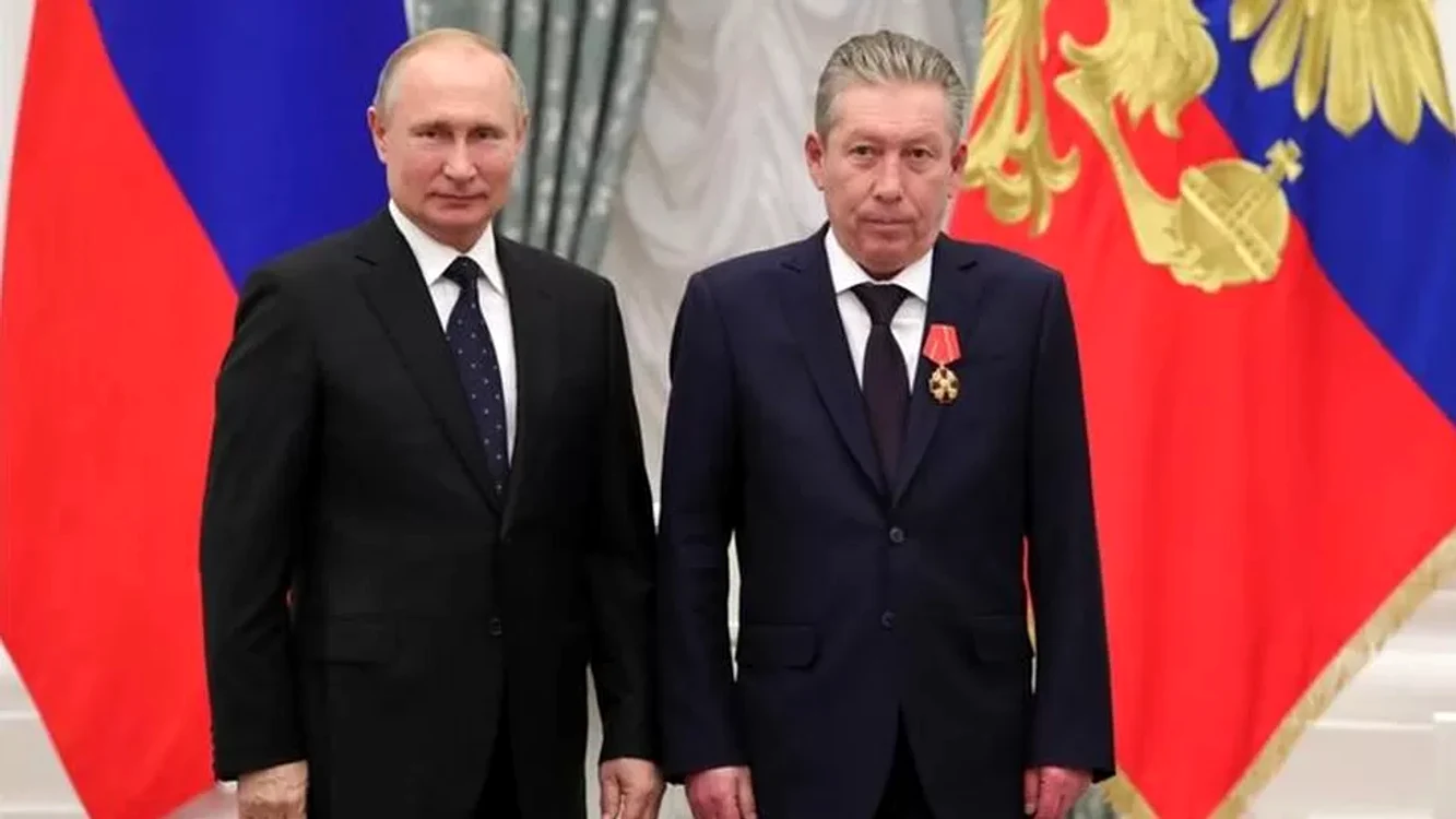Ravil Maganov si Vladimir Putin