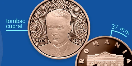 Lansare moneda lucian Blaga FOTO BNR2 jpg