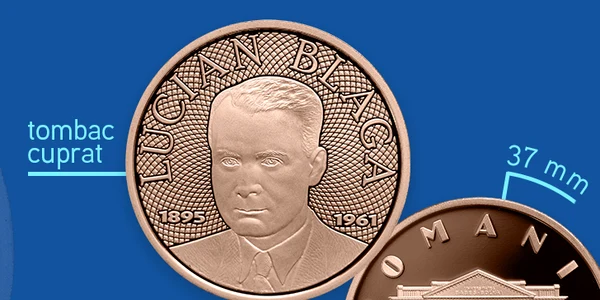 Lansare moneda lucian Blaga FOTO BNR2 jpg