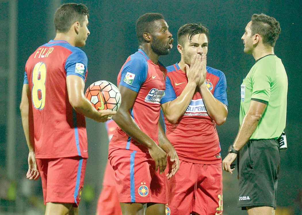 
    Steaua n-a mai câştigat un meci în Liga I de pe 3 octombrie, de la IaşiFoto: Sportpictures.eu  