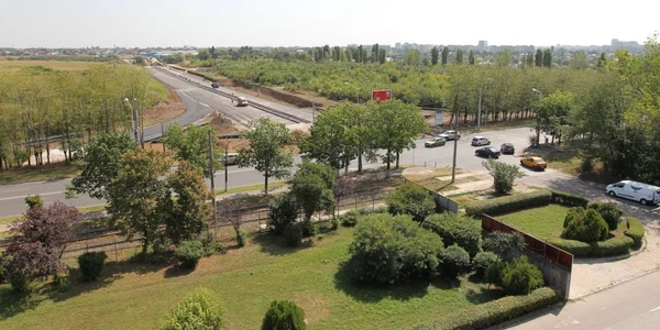 Autostrada A3 (Bucureşti - Ploieşti) la intersecţia cu strada Petricani şi cu strada Fabrica de Glucoză FOTO Eduard Enea