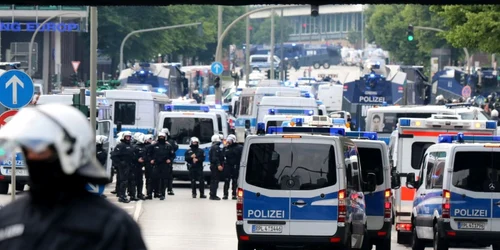 Proteste Hamburg FOTO EPA