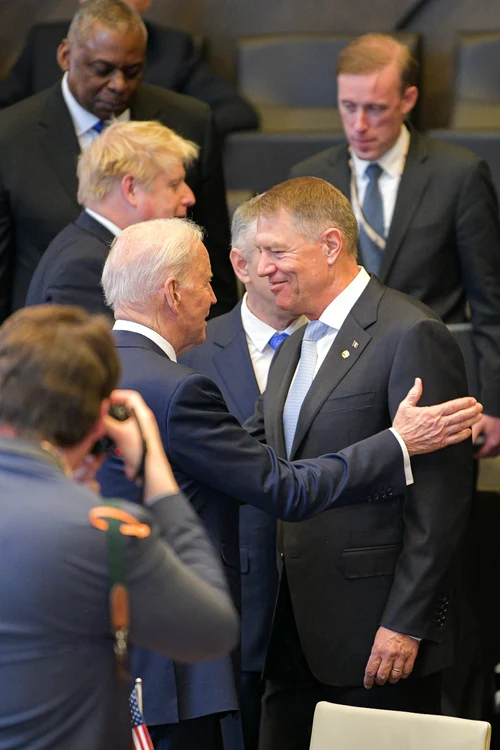 Klaus Iohannis şi Joe Biden FOTO Administraţia Prezidenţială