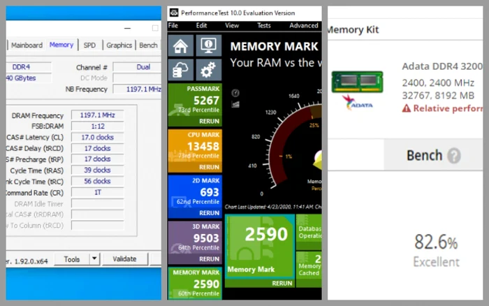 Memorie RAM XPG Spectrix D50 DDR4 RGB 32GB test 40GB RAM