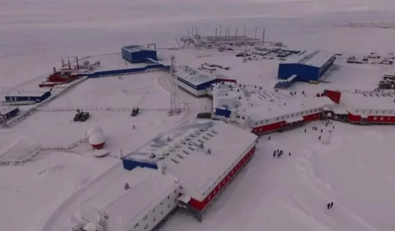 Baza „Trifoiul arctic” FOTO Ministerul rus al Apărării