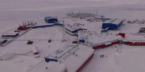 Baza Trifoiul Arctic FOTO Ministerul rus al Apararii