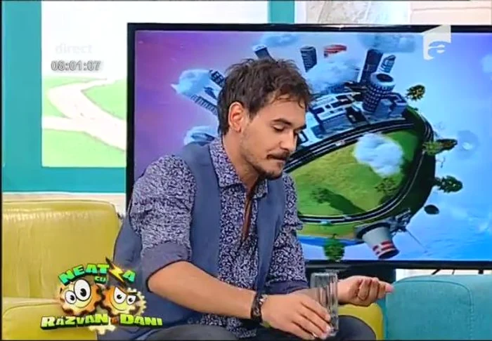 Răzvan a primit vestea de miercuri cu un pumn de pastile