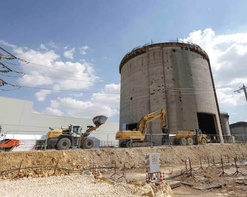 Demararea lucrărilor la retehnologizarea Unității 1 a centralei de la Cernavoda, in prezenta presedintelui Nicusor Dan si a mai multor ministri. FOTO Inquam Photos / George Călin