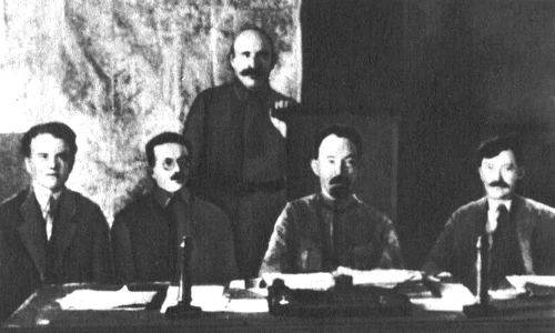 Conducerea Comisiei Extraordinare pentru Întreaga Rusie (CEKA), în 1921 (© Wikimedia Commons)