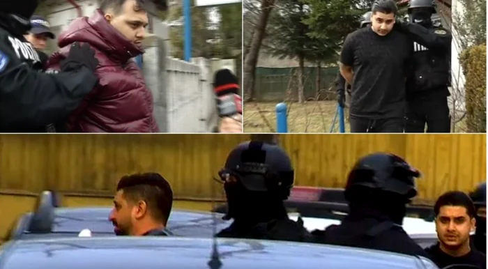 Cei trei criminali, duși în arest SURSA arhivă