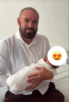 Bogdan Lățescu a devenit tătic. Sursă: Instagram