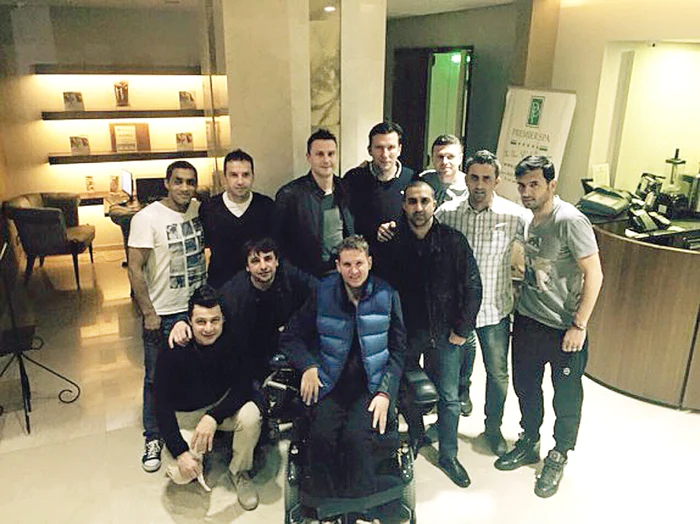 Neşu a fost vizitat de foştii săi coechipieri