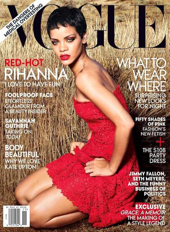 
    Rihanna în revista Vogue  